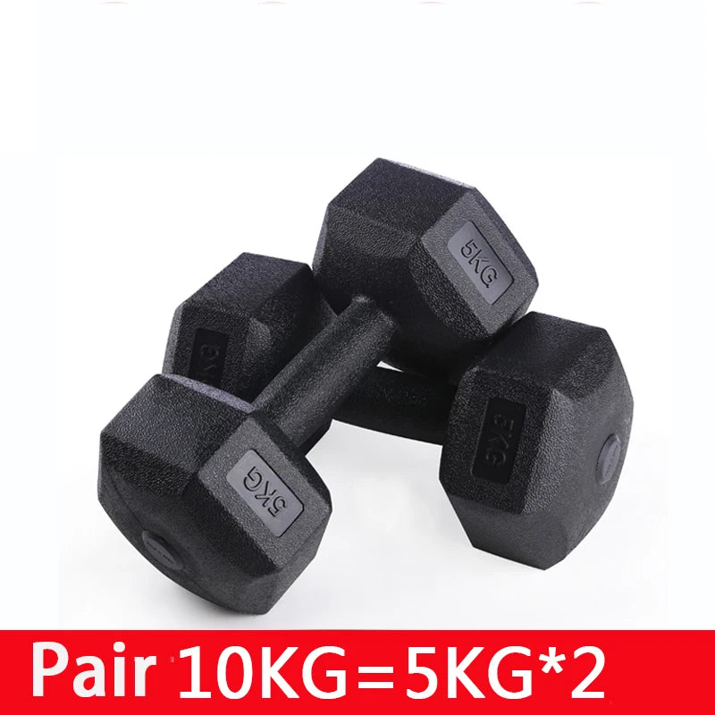 Hex Dumbbell Weights Hexagonal