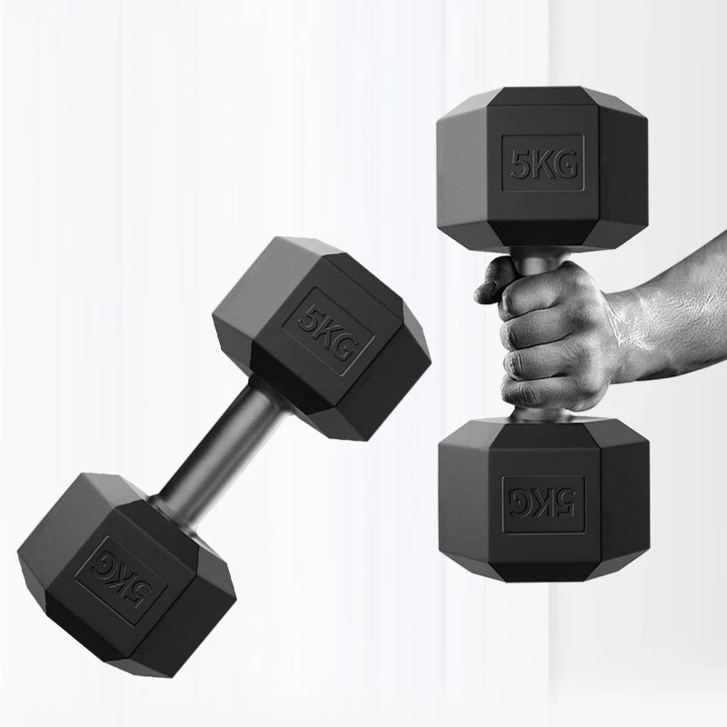 Hex Dumbbell Weights Hexagonal