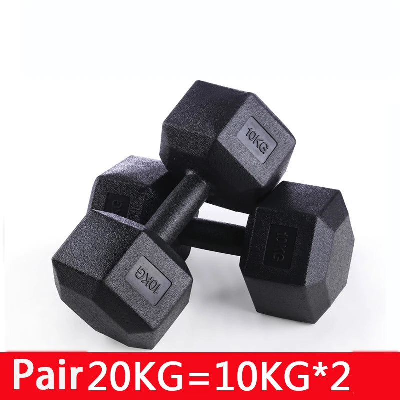 Hex Dumbbell Weights Hexagonal