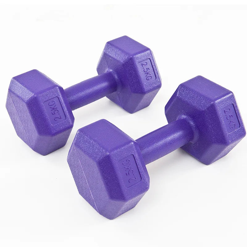 Hex Dumbbell Weights Hexagonal