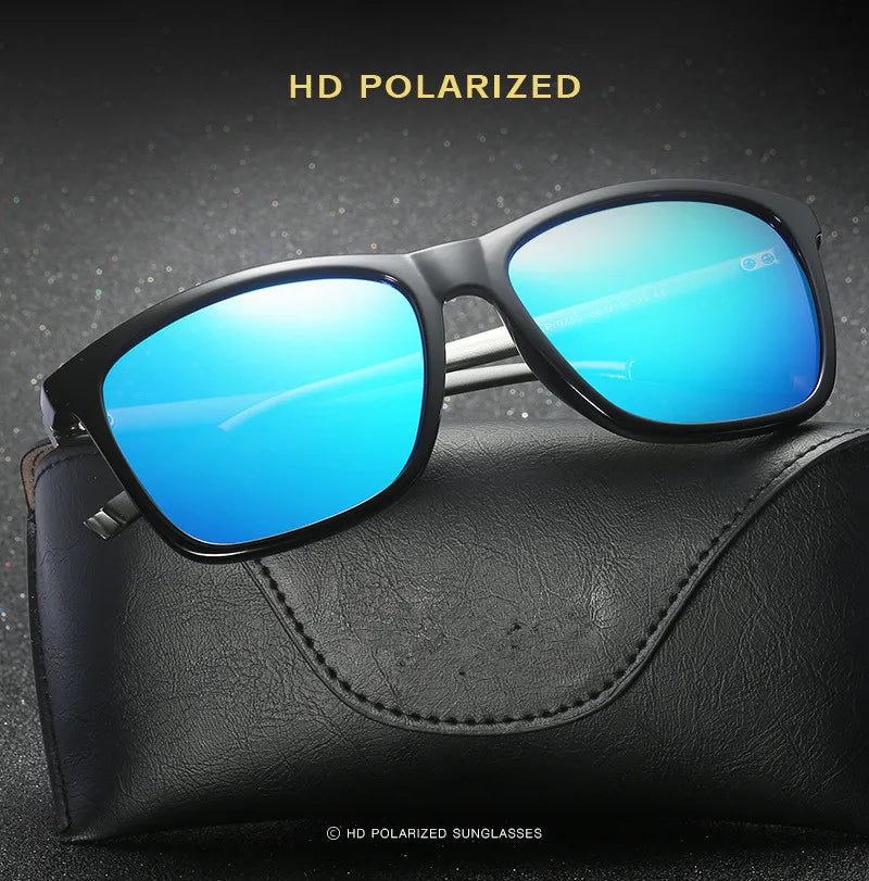 ZXWLYXGX Marke Männer Aluminium Sonnenbrille Polarisierte UV400 Spiegel Männliche Sonnenbrille Frauen Für Männer Oculos de sol