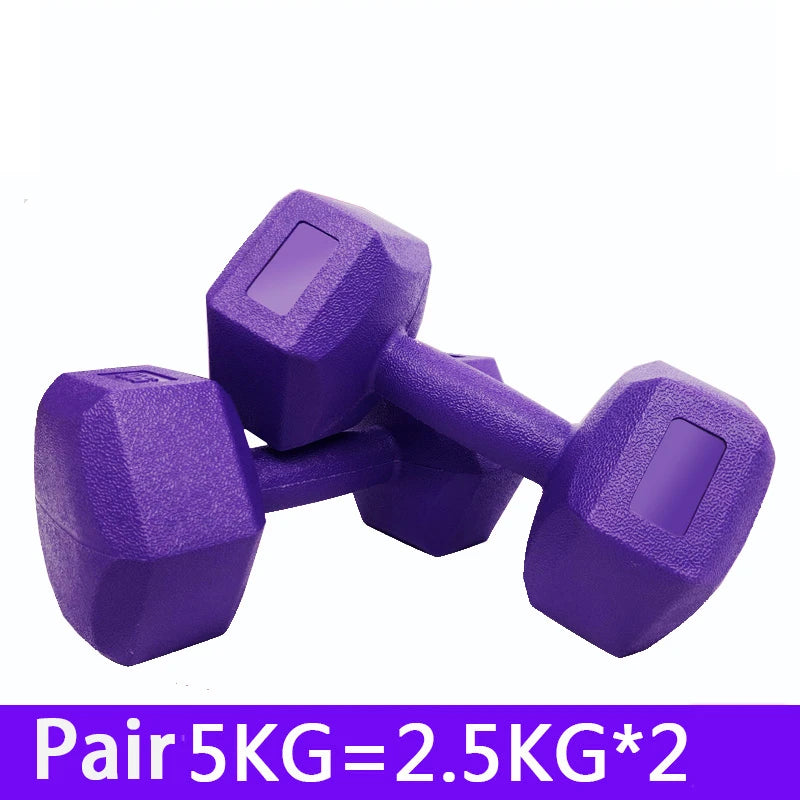 Hex Dumbbell Weights Hexagonal