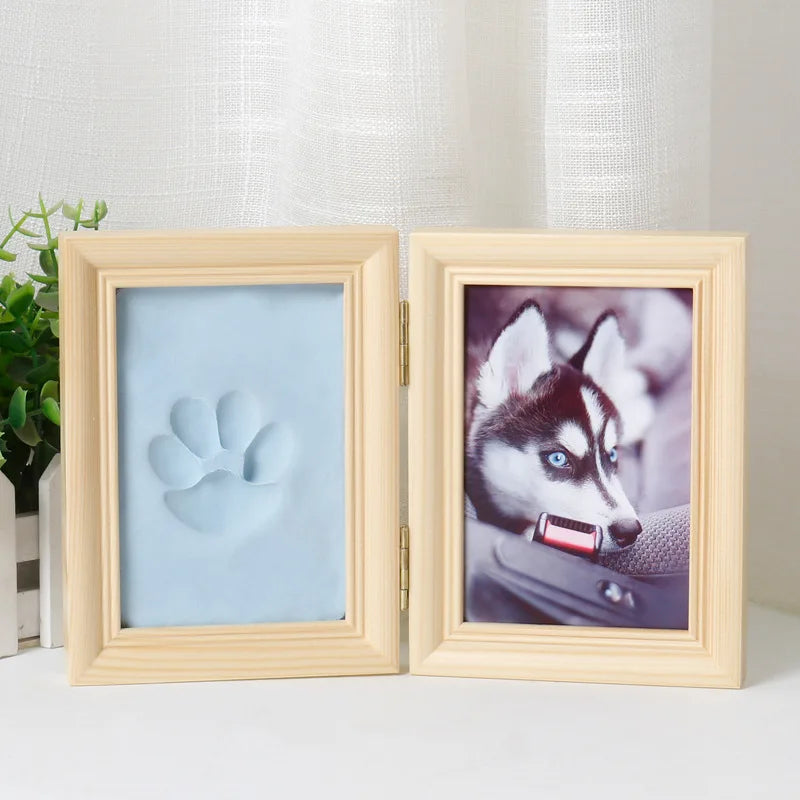 Custom DIY Wooden Pet Paw Print