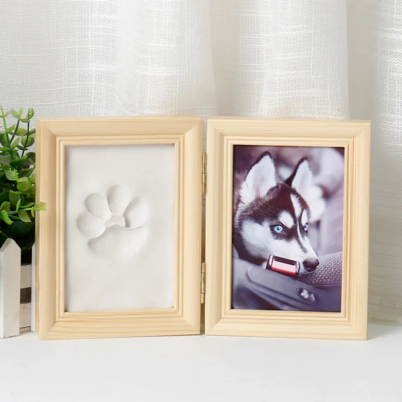 Custom DIY Wooden Pet Paw Print