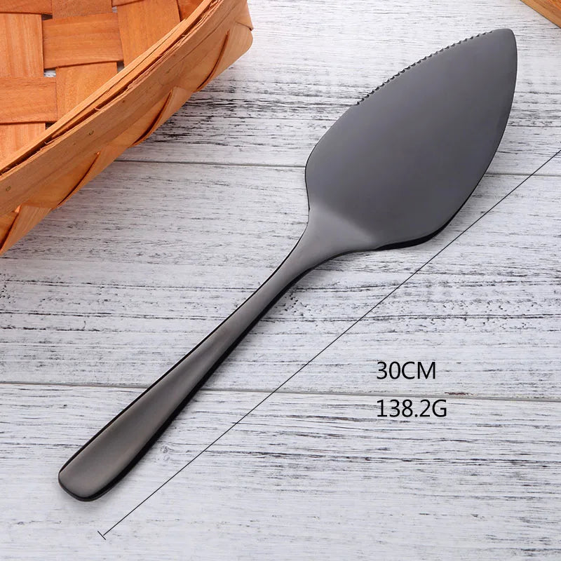 1PC Stainless Steel Cake Knife Spatula