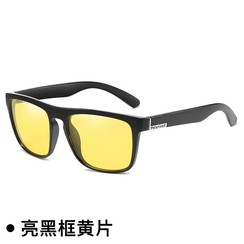 2024 Polarisierte Sonnenbrille Herren Autofahrer Sonnenbrille Männliche Sonnenbrille Camping Wandern Angeln Klassische Sonnenbrille UV400 Brille