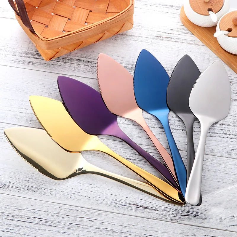 1PC Stainless Steel Cake Knife Spatula