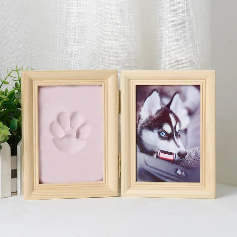 Custom DIY Wooden Pet Paw Print