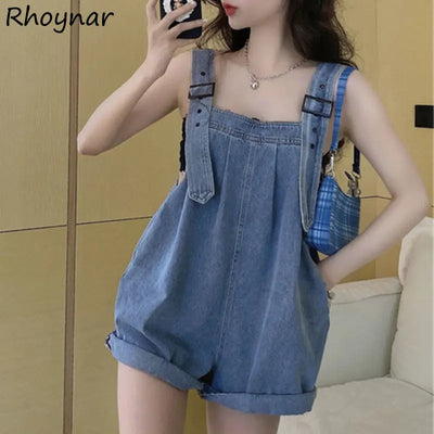 Women Summer Clothing Baggy Denim - ActiveLifeTech