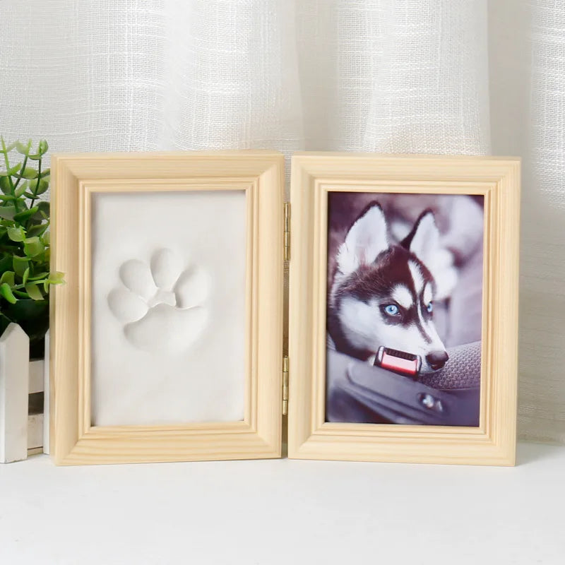 Custom DIY Wooden Pet Paw Print