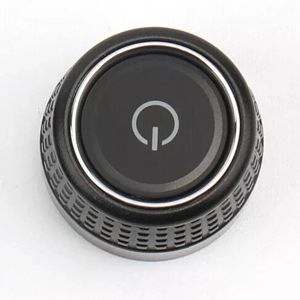 Auto Car Radio Knob Switch Button Turn Knob For Golf 6 For Skoda 6C0919603 Radio CD Control Rotary Knob Switch Button