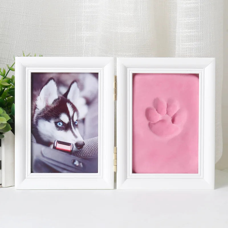 Custom DIY Wooden Pet Paw Print