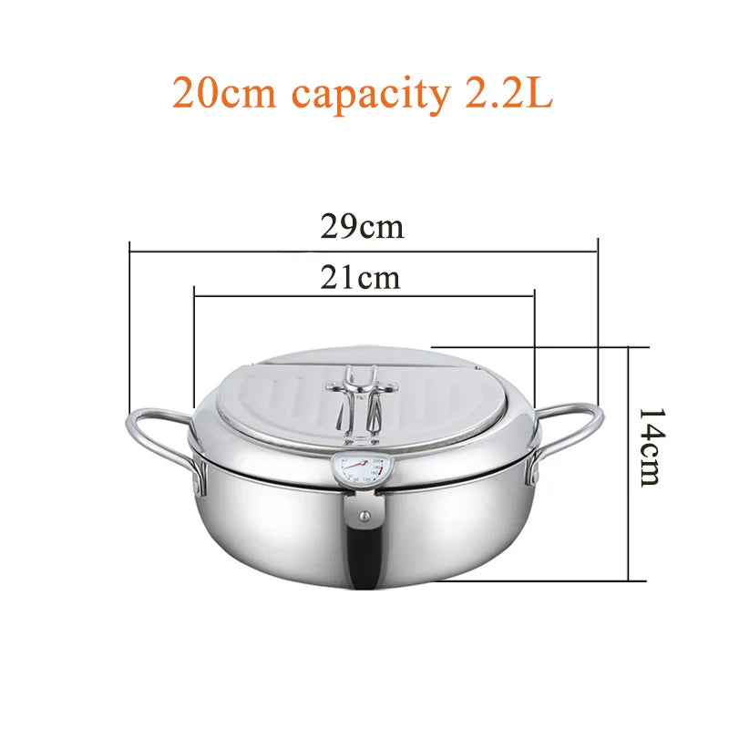 20 /24 /28cm 304 Stainless Steel Kitchen