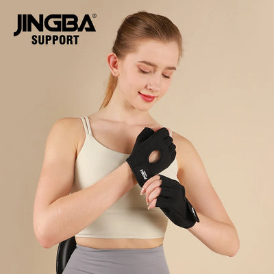 1 Pair Unisex Breathable Anti Slippery Sports Gloves for Weightlifting Cycling - ActiveLifeTech