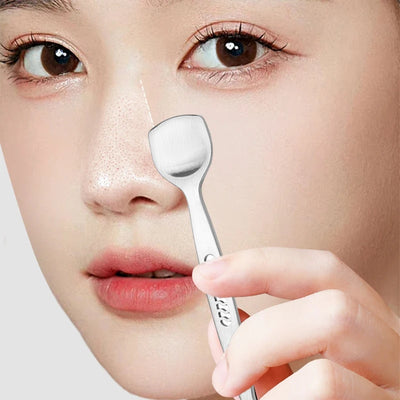 Two-sided Blackhead Remover Spatula Nose Face Blemish Pore Cleaner Stainless Steel Professional Beauty Face Health Salon Tool - ActiveLifeTech