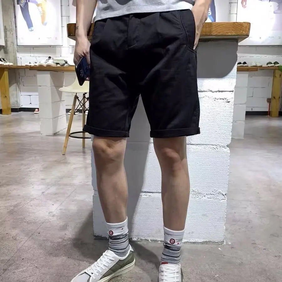 Short streetwear mode coréenne