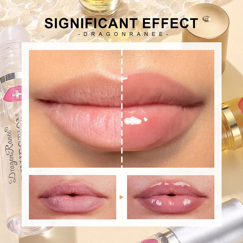 Honig-Lippenverstärker, reduziert feine Linien, feuchtigkeitsspendender Lippenstift, entfernt dunkle Haut, zarte Lippenpflege, Essenz, Lippenpflege-Kosmetik