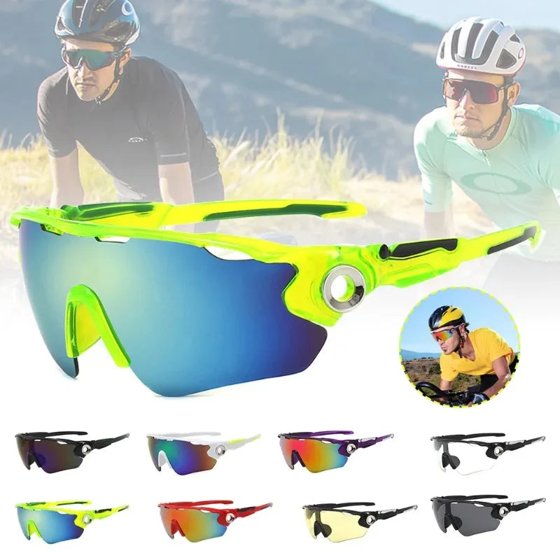 Fahrradbrillen 8 Farben Outdoor-Sport-Sonnenbrillen Herren Damen Fahrradbrille MTB-Brille Rennrad-Sonnenbrille