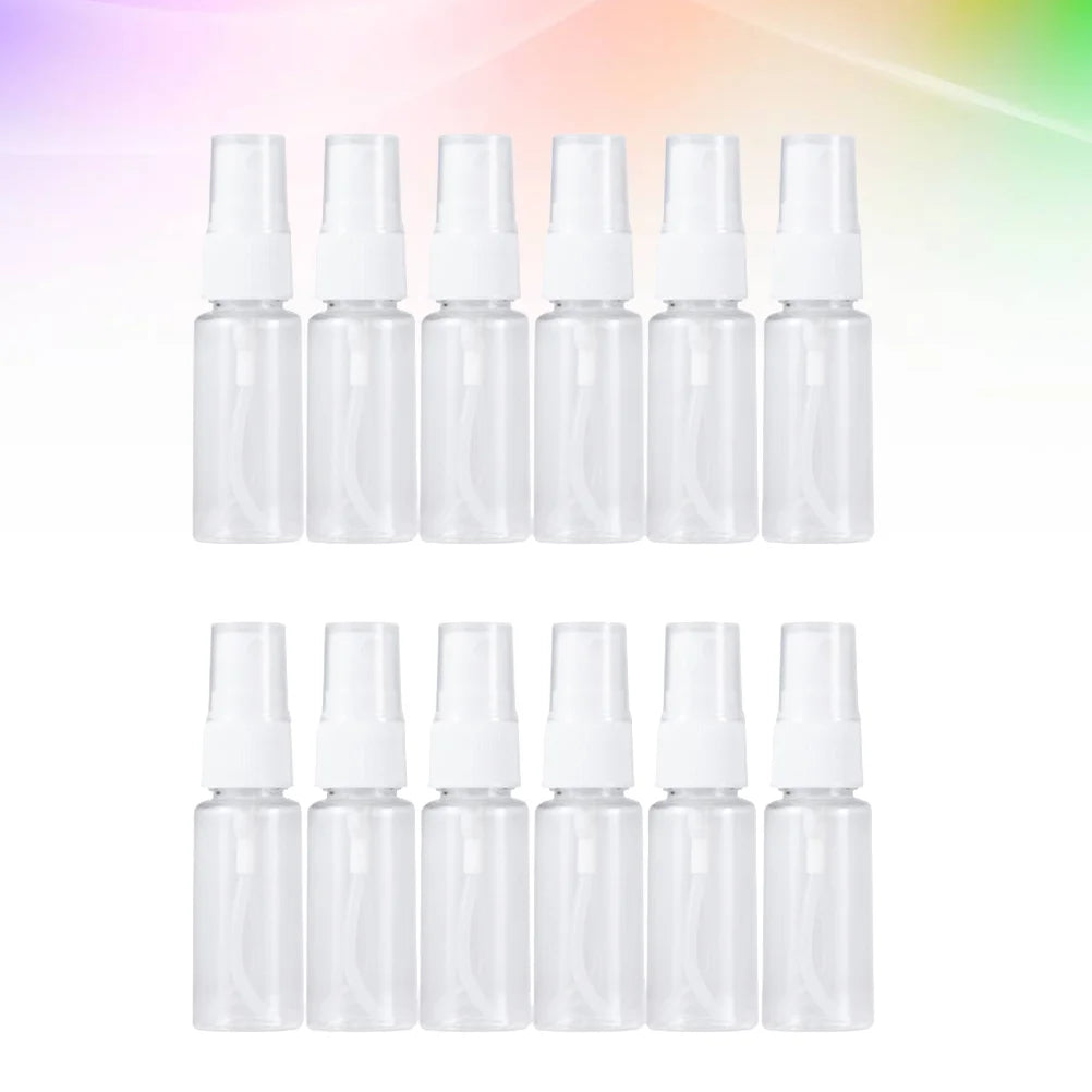 12 Pcs Mini Spray Flasche Outdoor Leere Alkohol Make-up Feinen Nebel Flaschen Tragbare Nachfüllbar Umweltfreundliche