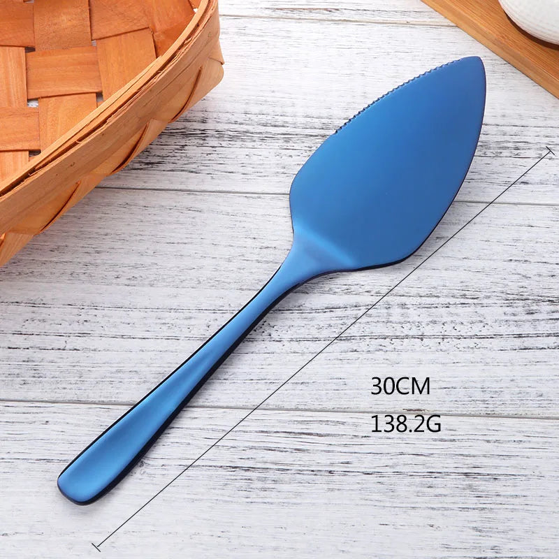 1PC Stainless Steel Cake Knife Spatula