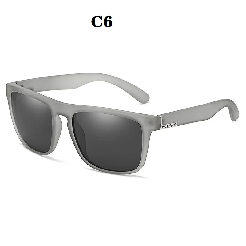 2024 Polarisierte Sonnenbrille Herren Autofahrer Sonnenbrille Männliche Sonnenbrille Camping Wandern Angeln Klassische Sonnenbrille UV400 Brille