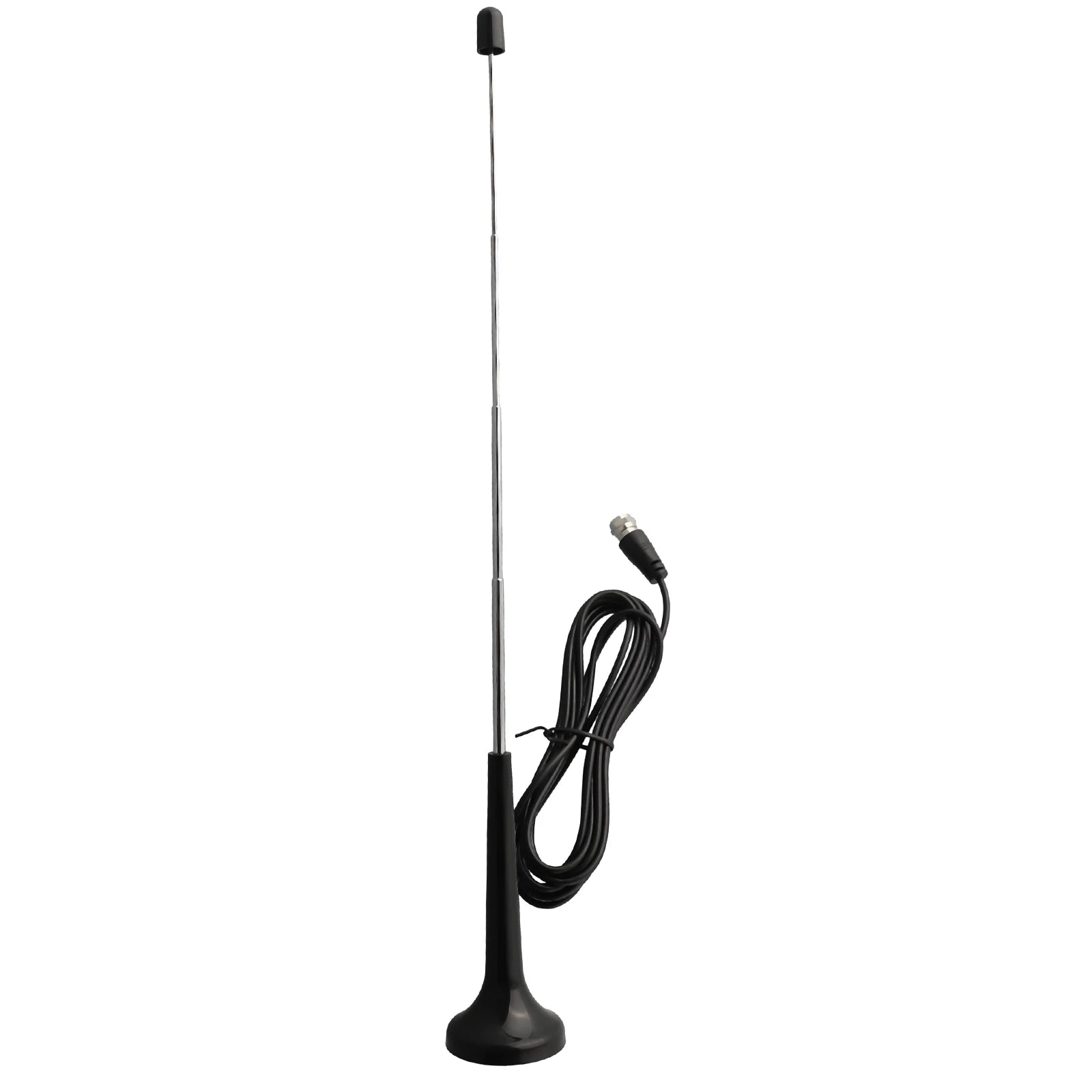 3meters FM Radio Antenna DAB Telescopic Antenna With Magnetic Base 3Plug Adapters Home Indoor TV Radio Tools Accessories