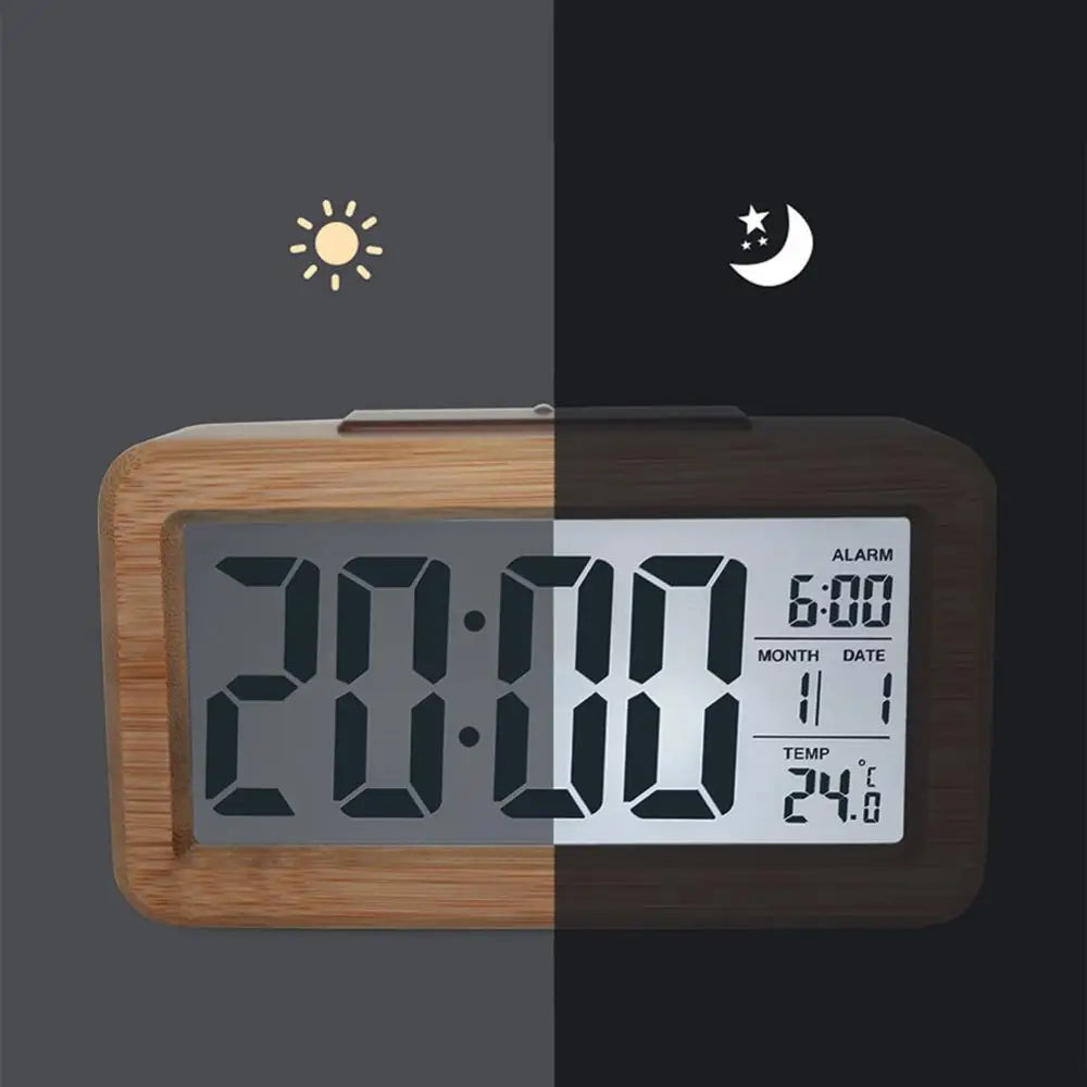 Large Screen LED Digital Alarm Clock