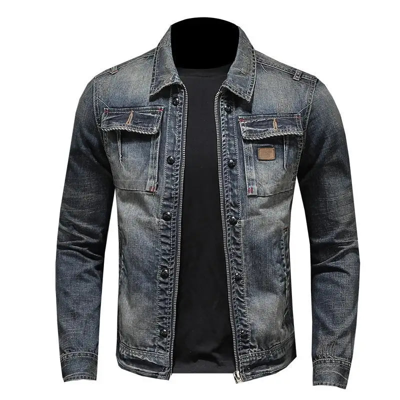 Klassische Retro-Jeansjacke für Herren