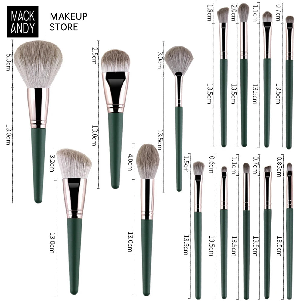 MACKANDY 14Pcs Mélange de produits de beauté doux