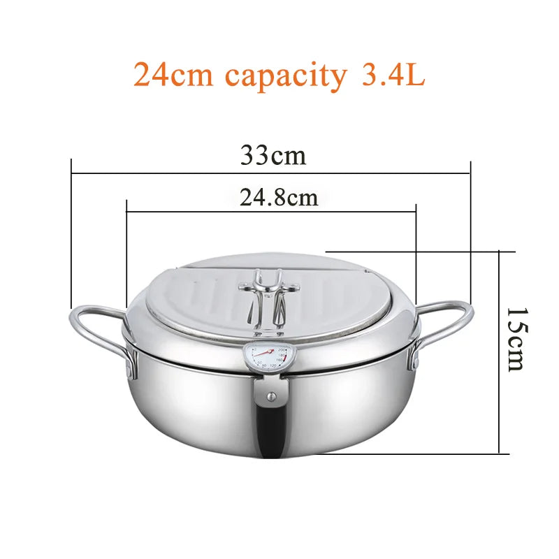 20 /24 /28cm 304 Stainless Steel Kitchen