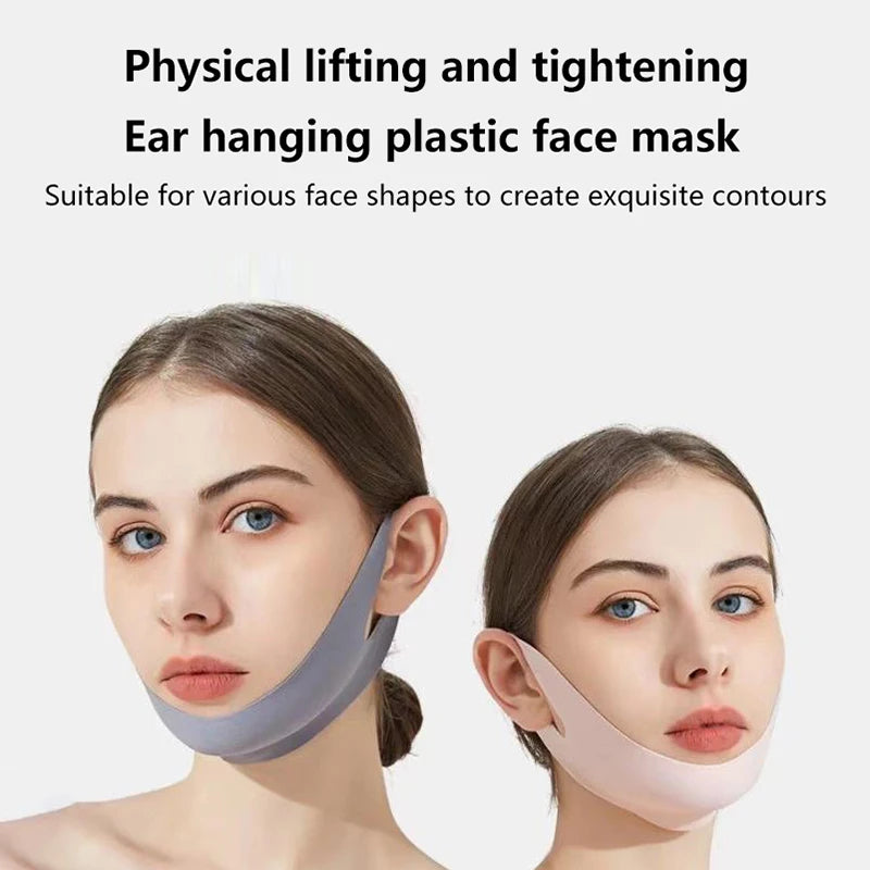 1 Stück Beauty Face Sculpting Schlafmaske Schnelles V-Face Lifting Straffungsverband Anti-Falten Nicht elektrische physikalische Gesichtsformung