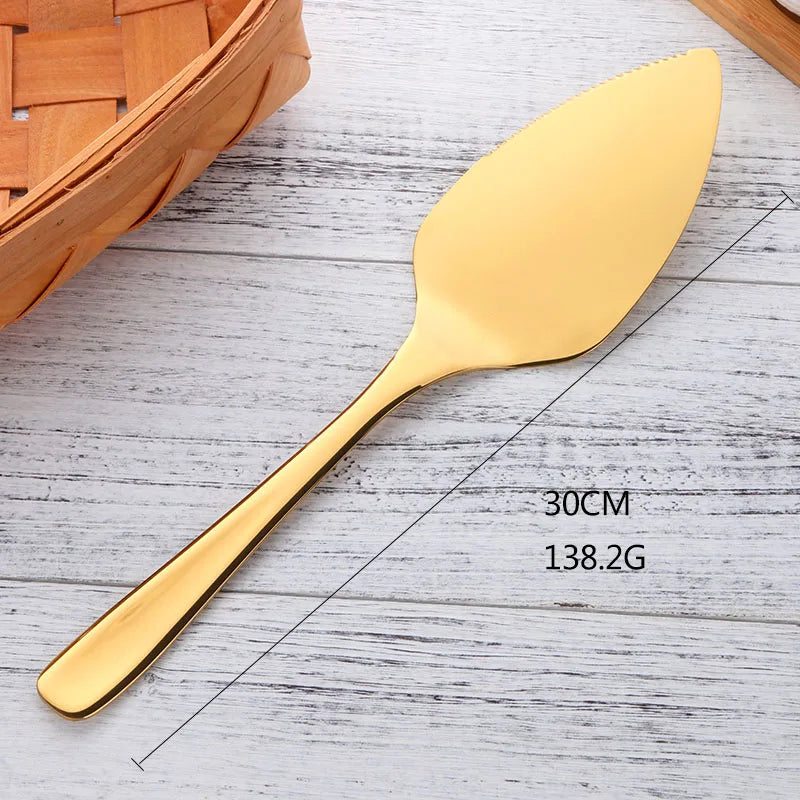 1PC Stainless Steel Cake Knife Spatula