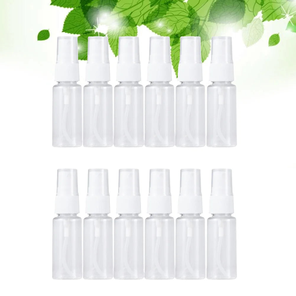 12 Pcs Mini Spray Flasche Outdoor Leere Alkohol Make-up Feinen Nebel Flaschen Tragbare Nachfüllbar Umweltfreundliche