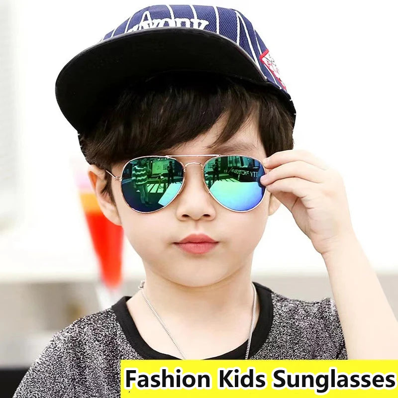 Retro Kinder Sonnenbrille UV400 Marke Designer Neue Trend Kinder Sonnenbrille Luxus Shades Baby Jungen Mädchen Brillen Gafas De Sol