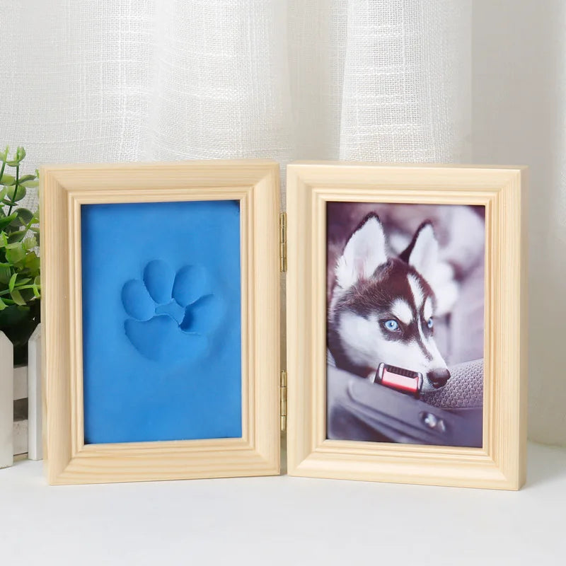 Custom DIY Wooden Pet Paw Print