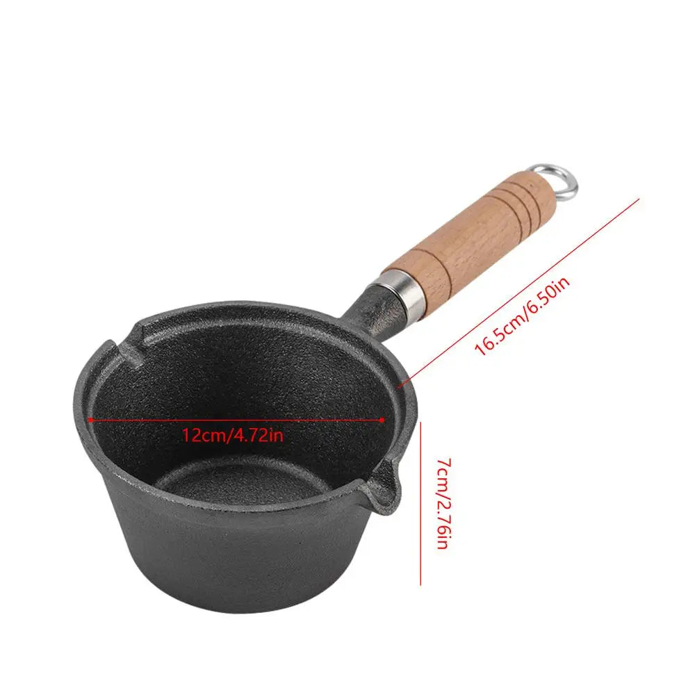 Mini Small Iron Pot, Wave Oil, Small Pot