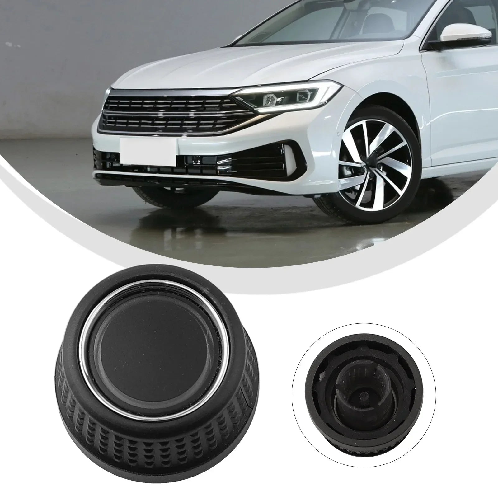 Auto Car Radio Knob Switch Button Turn Knob For Golf 6 For Skoda 6C0919603 Radio CD Control Rotary Knob Switch Button