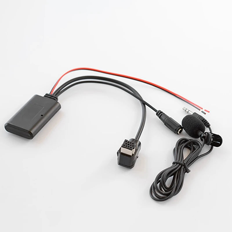 2X Auto Bluetooth 5.0 Aux Kabel Mikrofon Freisprecheinrichtung Handy Kostenloser Anruf Adapter Für Pioneer Radio IP-BUS P99 P01