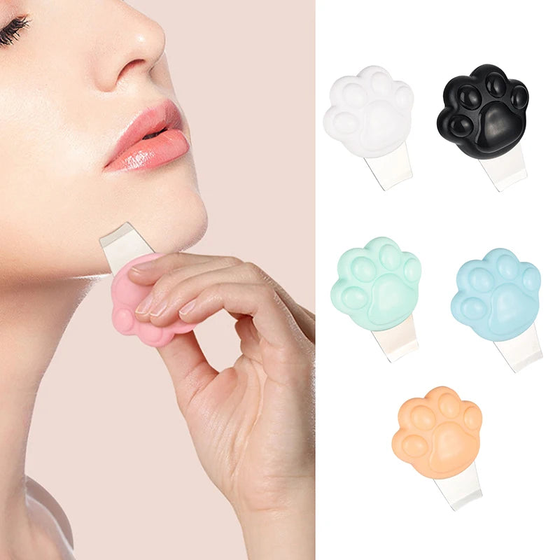 Skin Scrubber Cat Claw Shape Blackhead Removal Compatible With Mud Cream And Cleansing Oil For Pore Cleansing, Facial Beauty