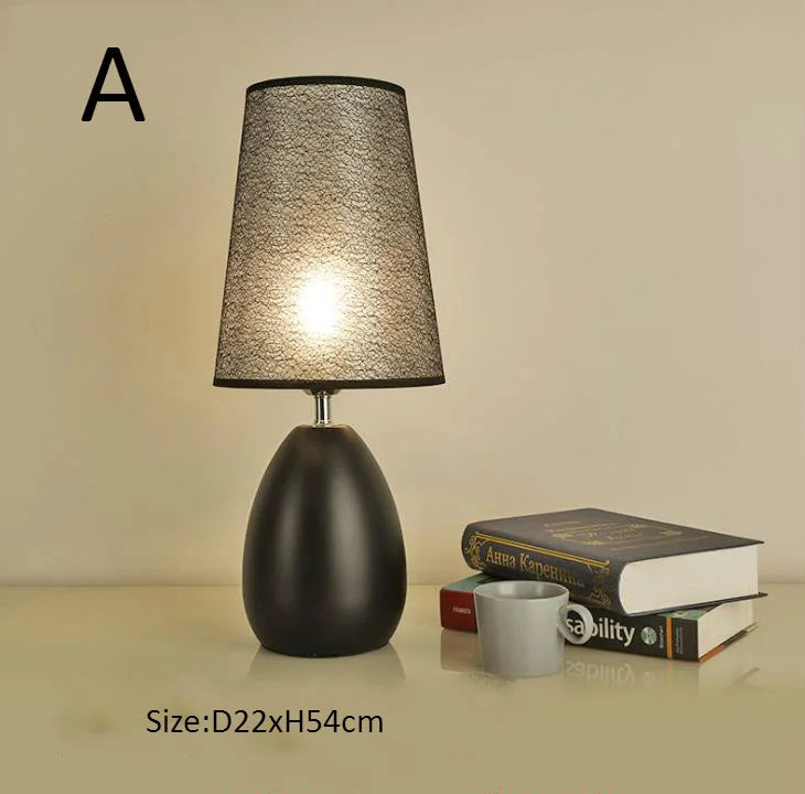 Lampe de table moderne pour chambre à coucher