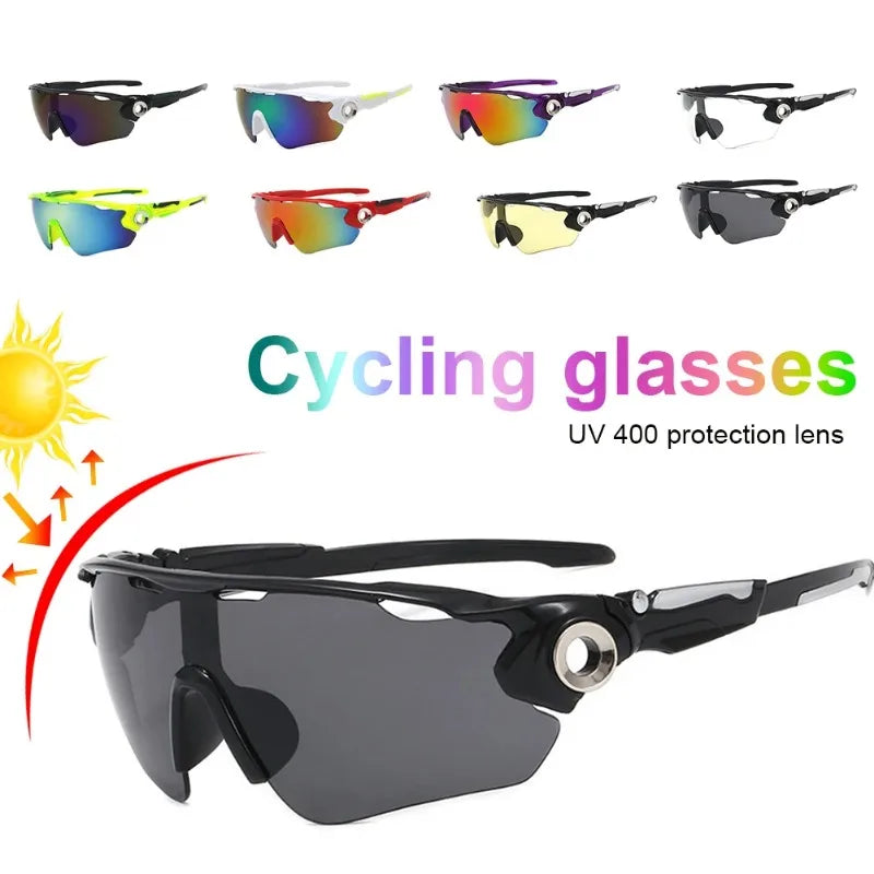 Fahrradbrillen 8 Farben Outdoor-Sport-Sonnenbrillen Herren Damen Fahrradbrille MTB-Brille Rennrad-Sonnenbrille