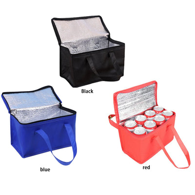 Food Thermal Bag Picnic Bag Cookware Storage Bag with Handle Portable Lunch Bag Beer Delivery Bag for Family Outdoor Activities - ActiveLifeTech