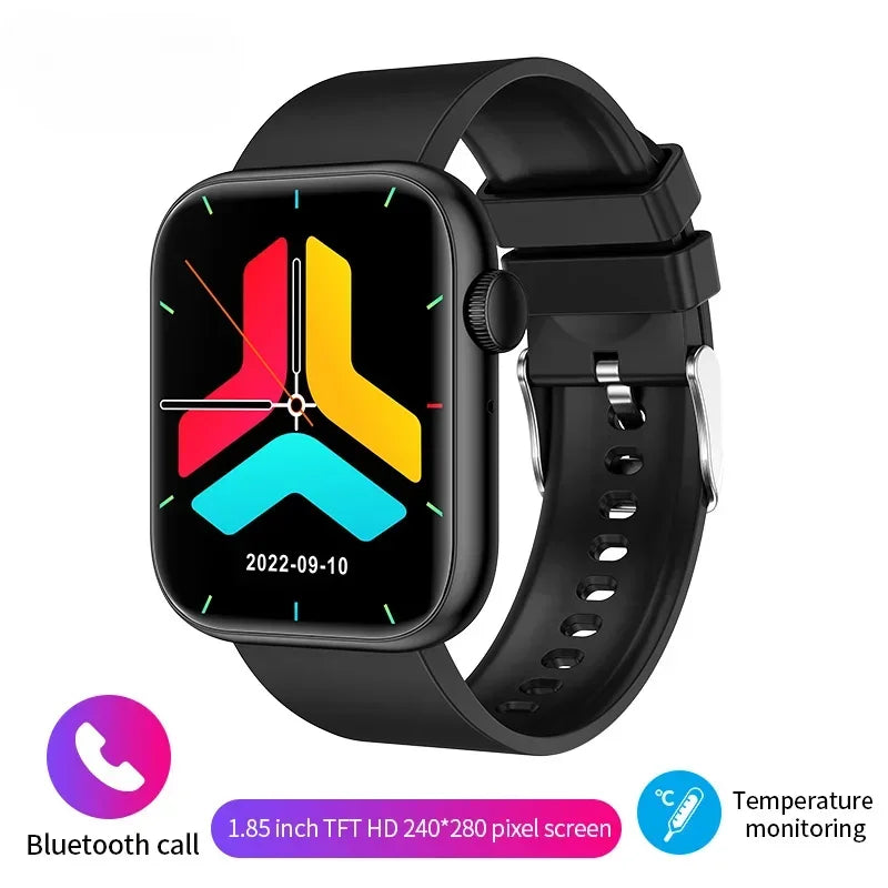 Montre connectée Xiaomi 2024 avec chargement sans fil, appels Bluetooth, montre connectée pour hommes et femmes, bracelet de fitness, cadran personnalisé