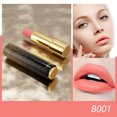 Matte Nude Lipstick Velvet Non-Fading Non-Sticky Cup Nude Lipstick Matte Lip Stain Long Lasting Waterproof Lipstick for Women - ActiveLifeTech