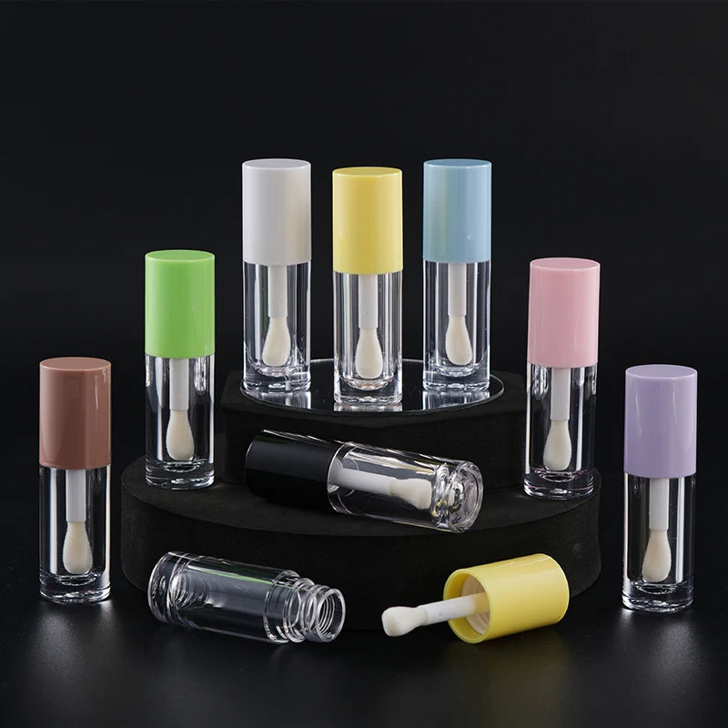 6 ml DIY große Borsten Make-up und Lippenstift Lipgloss Tubes Hohe Qualität Transparenter kosmetischer Verpackungsbehälter
﻿