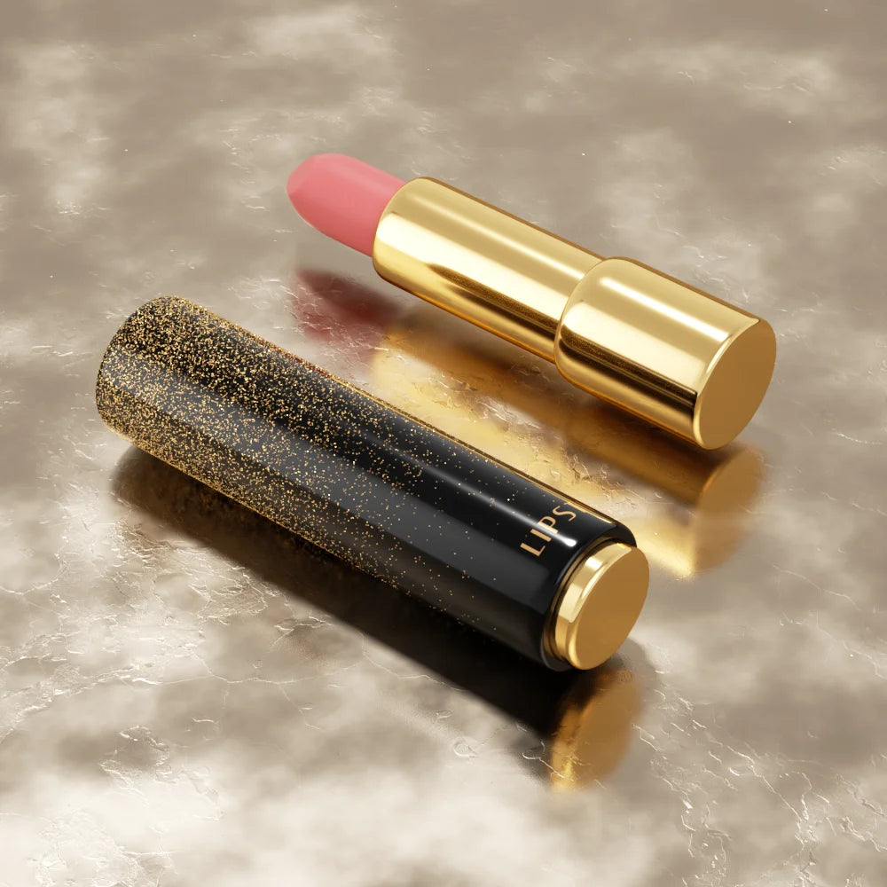 Matte Nude-Lippenstift, samtig, lichtecht, nicht klebend, Nude-Lippenstift, matter Lippenstift, lang anhaltender, wasserfester Lippenstift für Frauen