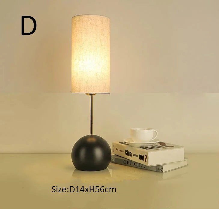 Lampe de table moderne pour chambre à coucher