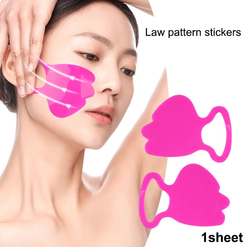 Silicone Face Lifting Facial Mask Lift Ear Patches Diminish Fine Rose Fragrance Stretch Soft Lift Prevent Sagging Facial Beauty