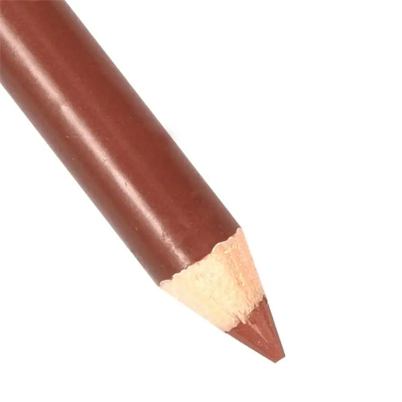 1PC Professioneller Holz-Lippenkonturstift, wasserdicht, für Damen, charmanter Lippenkonturstift, weicher Make-up-Stift, langlebiges Kosmetik-Werkzeug für Damen, 28 Farben