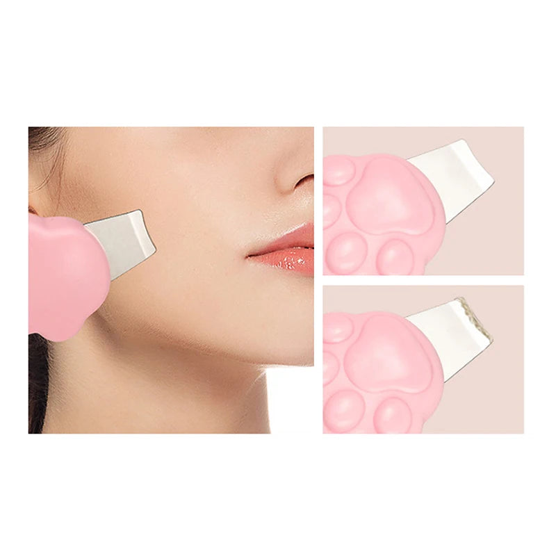 Skin Scrubber Cat Claw Shape Blackhead Removal Compatible With Mud Cream And Cleansing Oil For Pore Cleansing, Facial Beauty